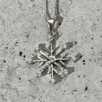 Snow Crystal Necklace