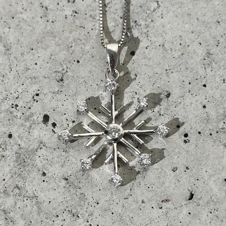 Snow Crystal Necklace