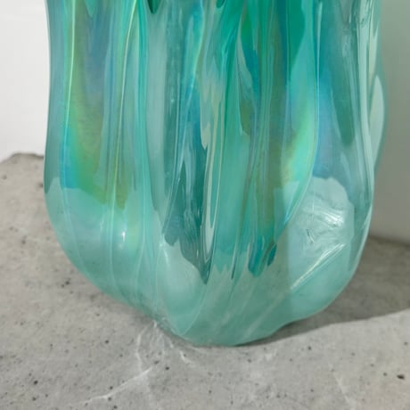 Green Aurora Vase