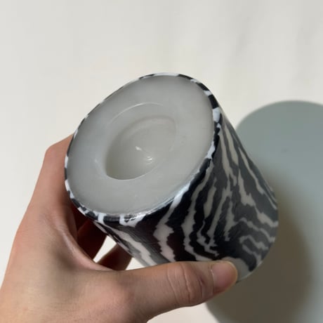 Zebra Candle