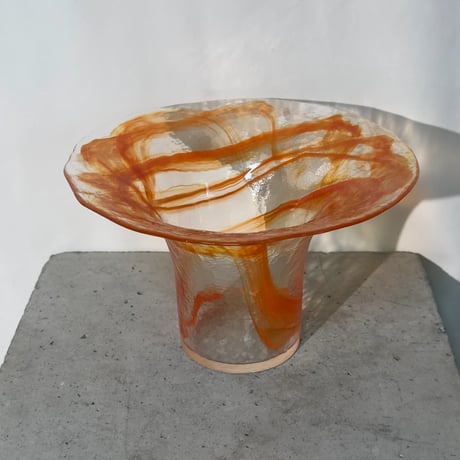 Orange Mable Vase