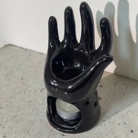 Black Hand Candleholder