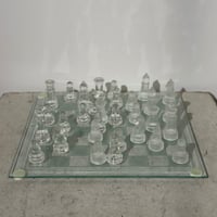 Glass Chess Board