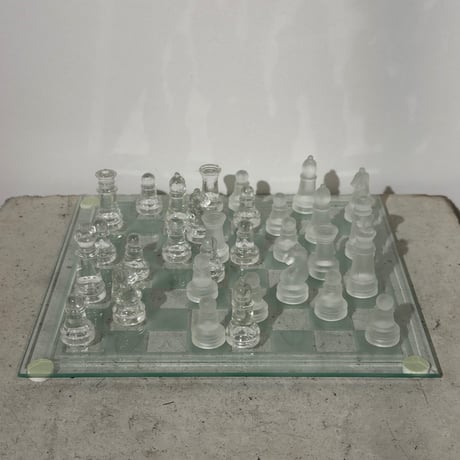 Glass Chess Board