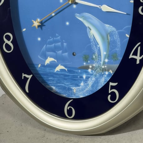 Dolphin Luminous Clock