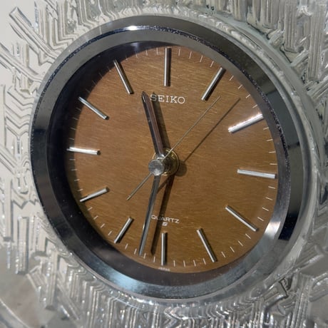 Ice Glass Clock