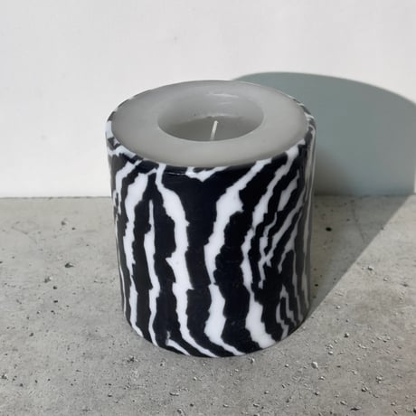 Zebra Candle