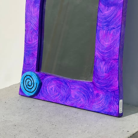 Pop Purple Wall Mirror