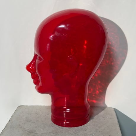 Red Mannequin Head