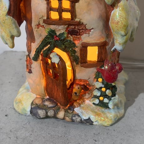 Glitter House Lamp