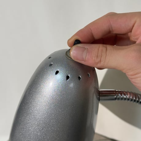 Silver Desk Lamp