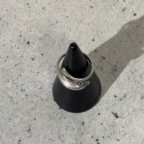 Spiral Dolphin Ring