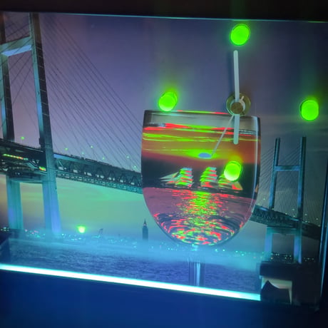 City Lights Neon Clock