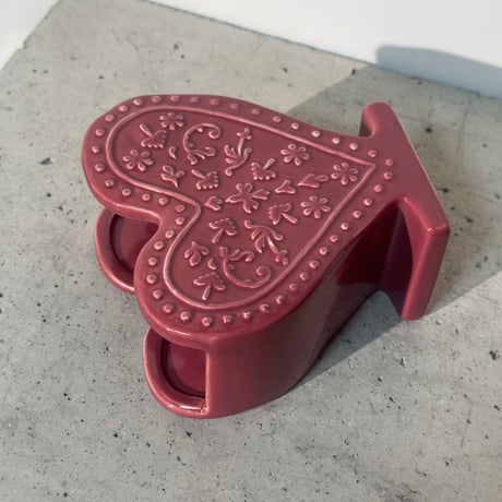Pattern Heart Vase
