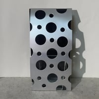 Silver Hole Vase