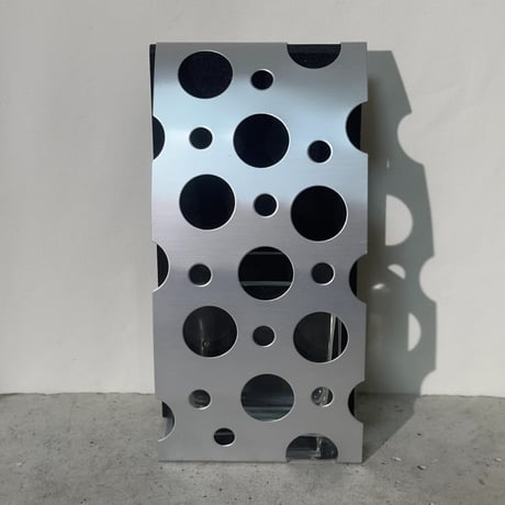 Silver Hole Vase