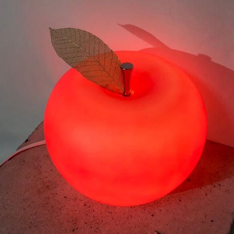 Glass Apple Lamp