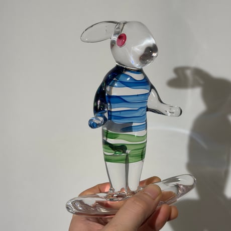 Surfing Rabbit Sculpture