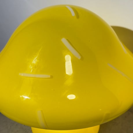Yellow Mushroom Lamp