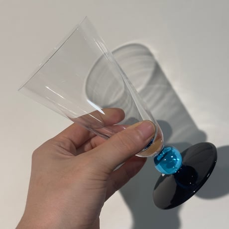 Blue Ball Glass