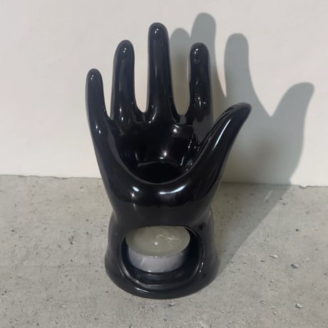 Black Hand Candleholder