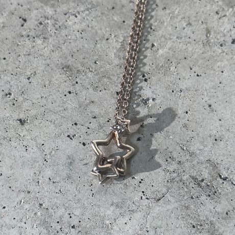 Triple Star Necklace