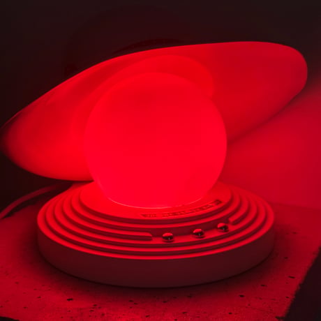 Touch Pink Hat Lamp