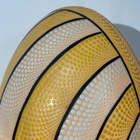 Yellow Dot Egg Lamp