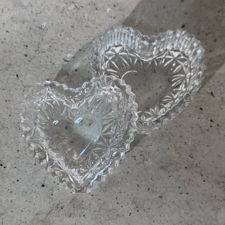 Glass Heart Box