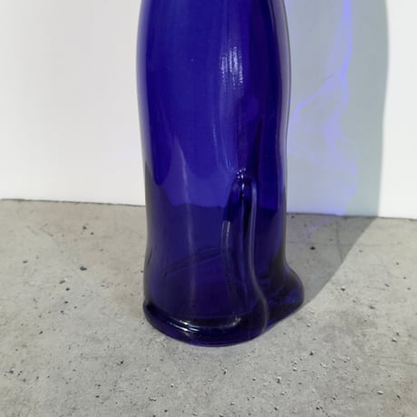 Blue Cat Vase