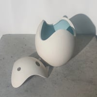 Egg Hole Vase