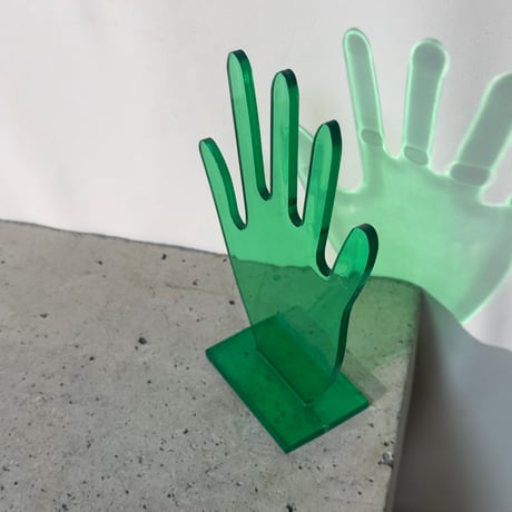 Green Hand Stand