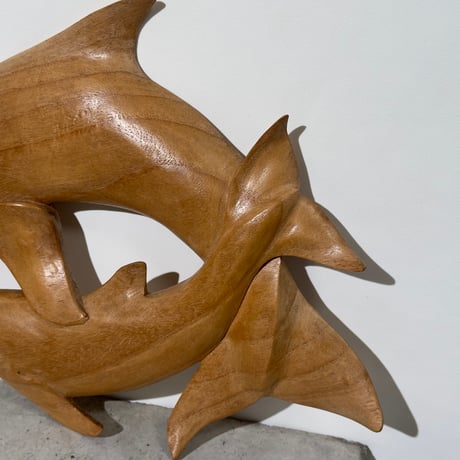 Wooden Wall Dolphin