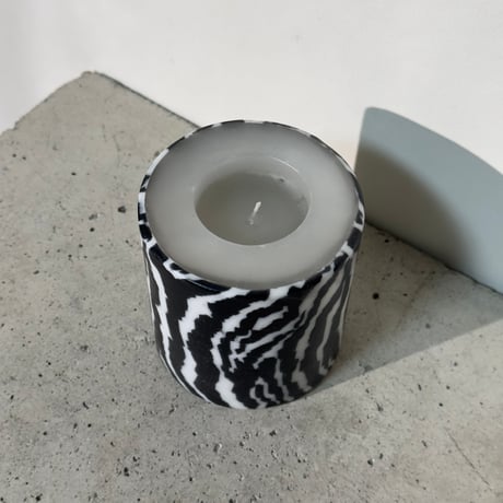 Zebra Candle