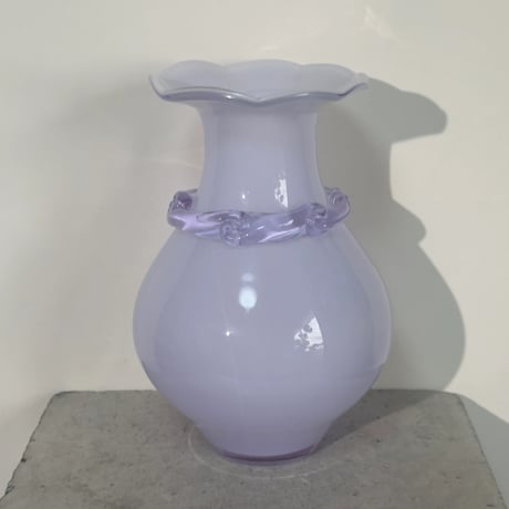 Purple Ribbon Vase