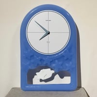 Shooting Star Glass Clock