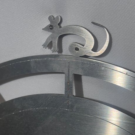 Zodiac Silver Clock