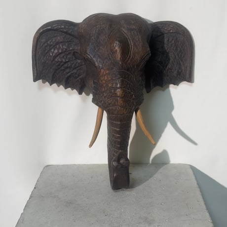 Wooden Wall Elephant