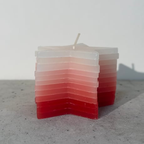 Gradation Star Candle