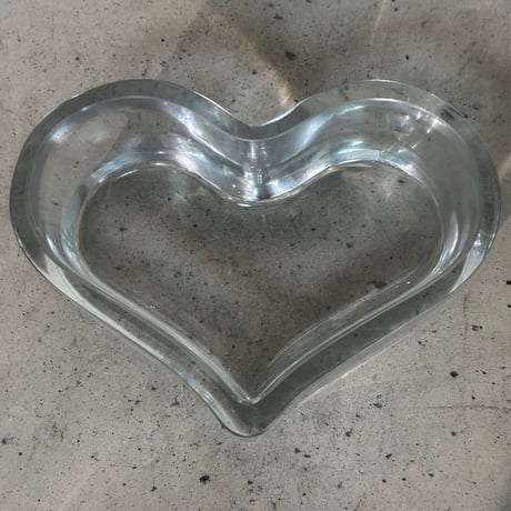 Glass Heart Bowl
