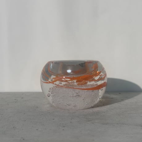 Orange Candle Holder