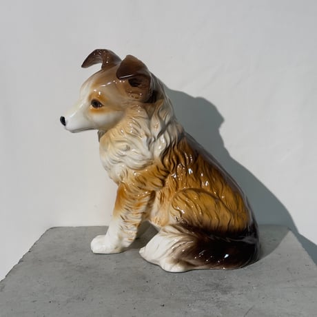 Ceramic Collie Dog