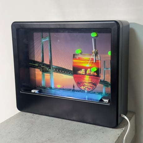 City Lights Neon Clock