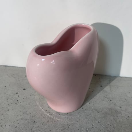 Pink Heart Vase
