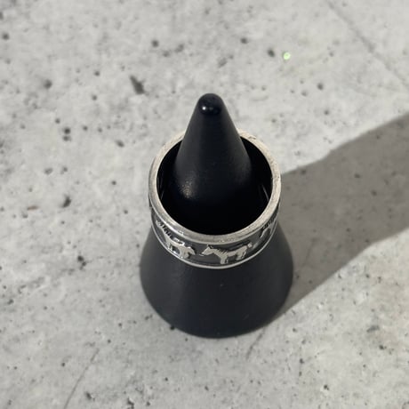 Silver Horse Ring