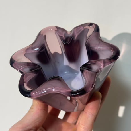 Purple Marble Ashtray