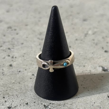Turquoise Cross Ring