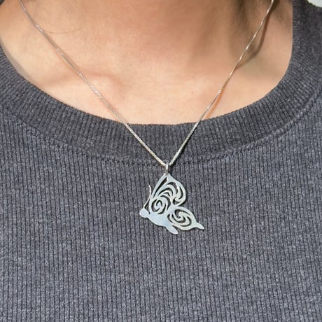 Silver Butterfly Necklace