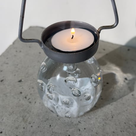 Crystal Ball Candle Holder