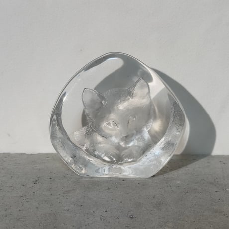 Glass Kitty Cat